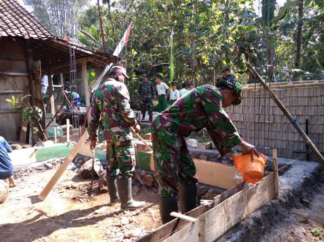 Persiapan Pengecoran Slop Program RTLH